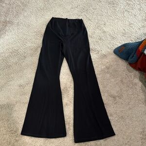 Aerie flair bottom crossover leggings